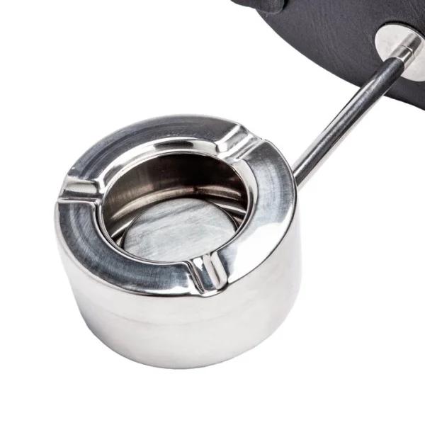 Torment Filthy Habit Leather Ash Tray Ball Gag — image 4 of 5