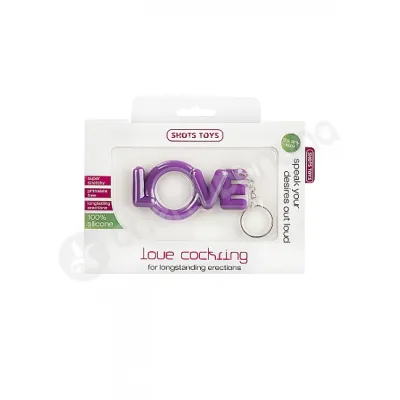 Shots Toys Purple Love Cock Ring