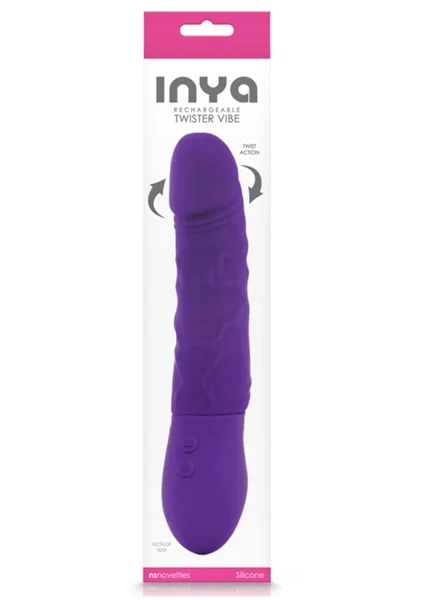 Inya Twister Rechargeable Silicone Vibrator