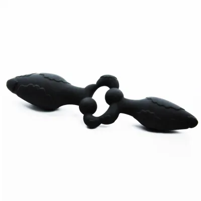 Cloud 9 Silicone Pro Plug Double End Plug Black