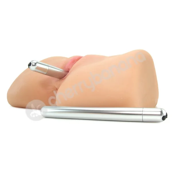 Full-on Farrah Vibrating Pussy & Ass Masturbator