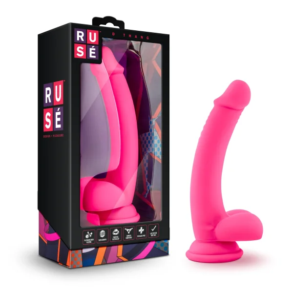 Ruse D Thang Silicone Suction Cup Dildo