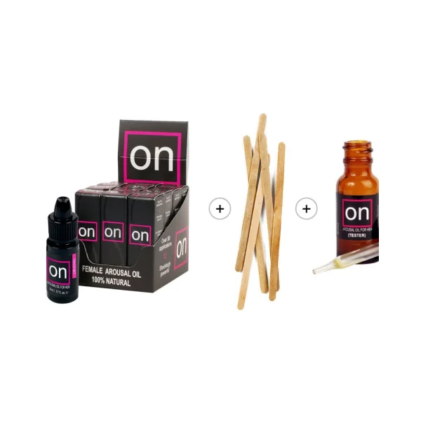 On Natural Arousal Oil For Her Ultra Refill Kit (12 Bottles)
