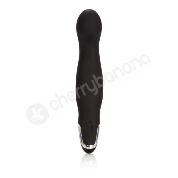Dr. Joel Kaplan Black Silicone Smooth P Vibrator