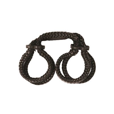 Original Sin Rope Cuffs Brown