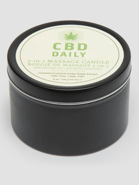 CBD Daily Massage Candle 6oz