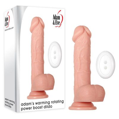 Adam Eve Warming Rotating Power Boost Dildo
