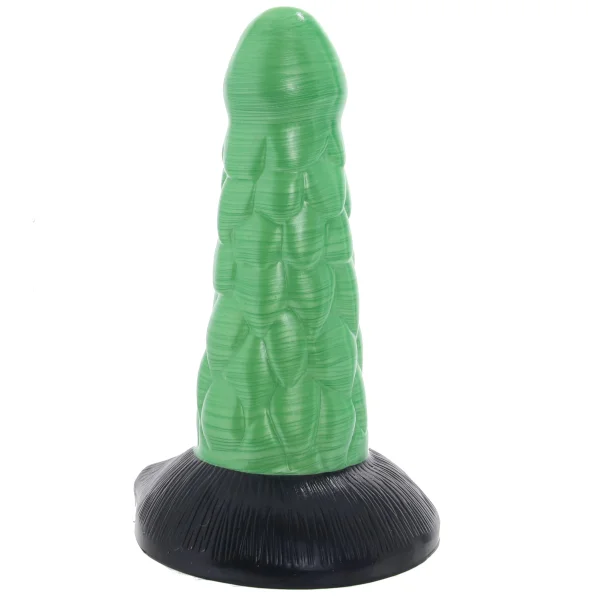 Radioactive Reptile Thick Scaly 7.5" Silicone Dildo By Creature Cocks