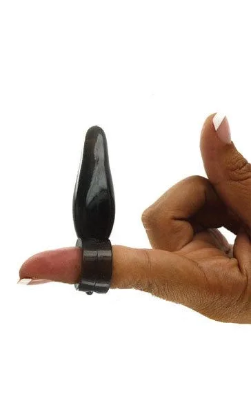 Bum Tickler Finger Toy Black