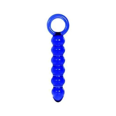 Cobalt Glass Dildo