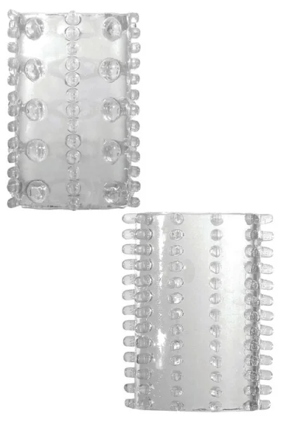 Adam and Eve Textured Super-Stretch Tickler Sleeves (7 Pce)