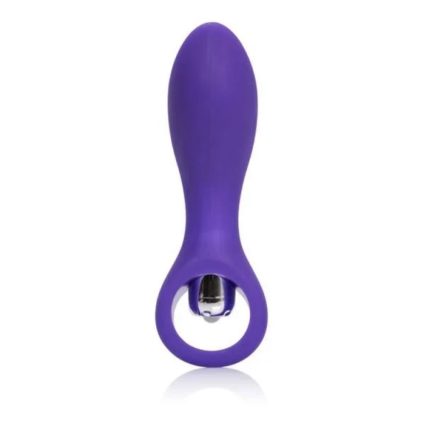 Vibrating Silicone Booty Probe Purple