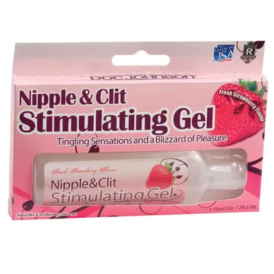 Nipple Clit Stimulating Gel Strawberry PACK OF 2