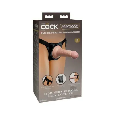 King Cock Elite Beginner s Silicone Body Dock Kit