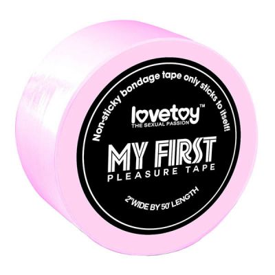 My First Non Sticky Bondage Tape Pink Pink