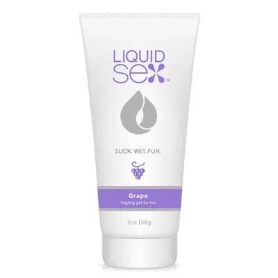 Liquid Sex Tingling Gel for Her Grape 2 Fl Oz