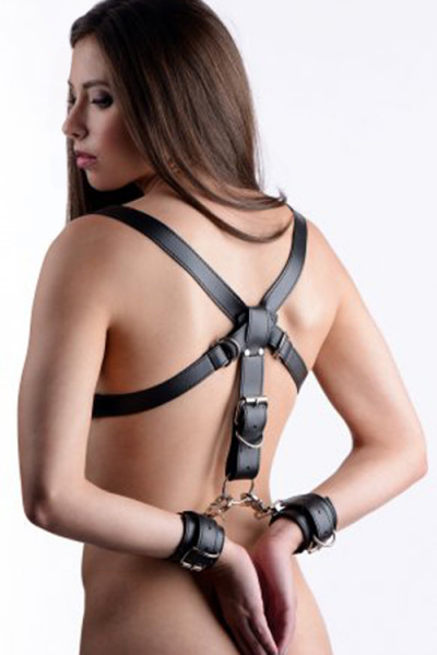 Strict Adjustable Thigh Sling With Wrist Cuffs