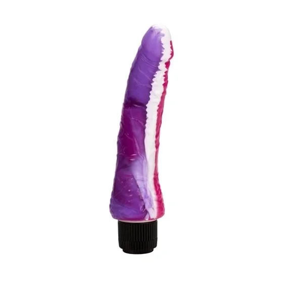 Funky Jelly Vibe 7 1/2" Pink/Purple — image 6 of 6