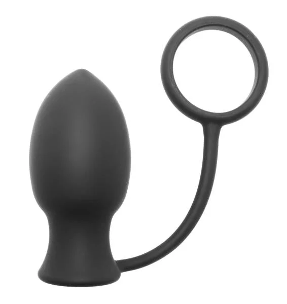 Bomber Vibrating Silicone Anal Plug With Cock Ring — image 4 of 6