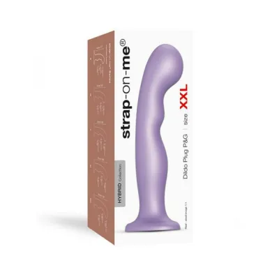 Strap on me Dildo Plug P g Xxl Metallic Lilac