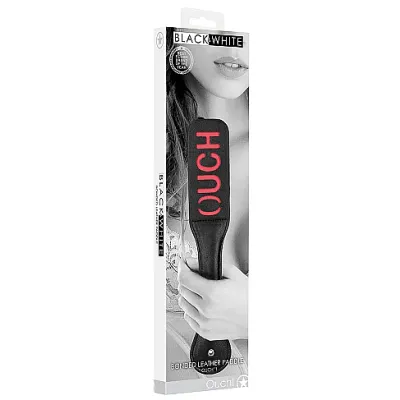 Bonded Leather Ouch Paddle