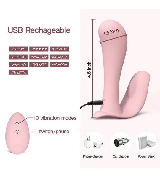 Tracy's Dog Wearable Panty Vibrator with Remote