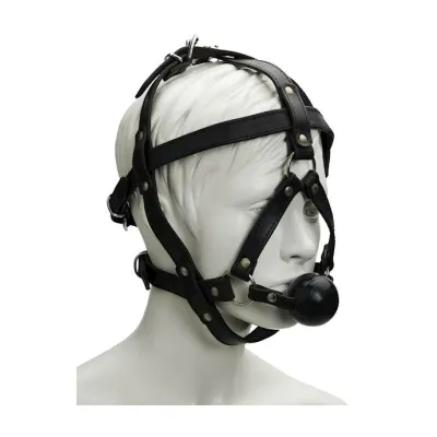 Bound X Heavy Duty Head Harness With Ball Gag