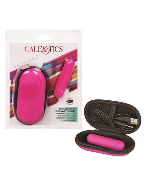 Rechargeable Hideaway Bullet Pink