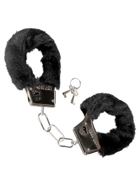 Playful Furry Cuffs - Black