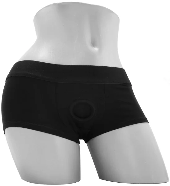 Temptasia - Harness Briefs - Extra Large - Black