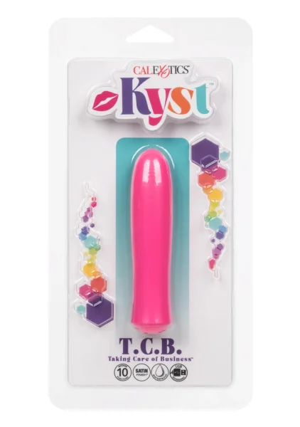 Kyst T.C.B. Taking Care of Business Powerful Waterproof Rechargeable Bullet Vibrator By CalExotics - Purple