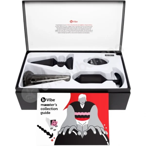 B-vibe Advanced Massters Degree Edition Anal Education 9 Piece Set