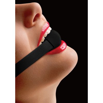 Elastic Ball Gag Black