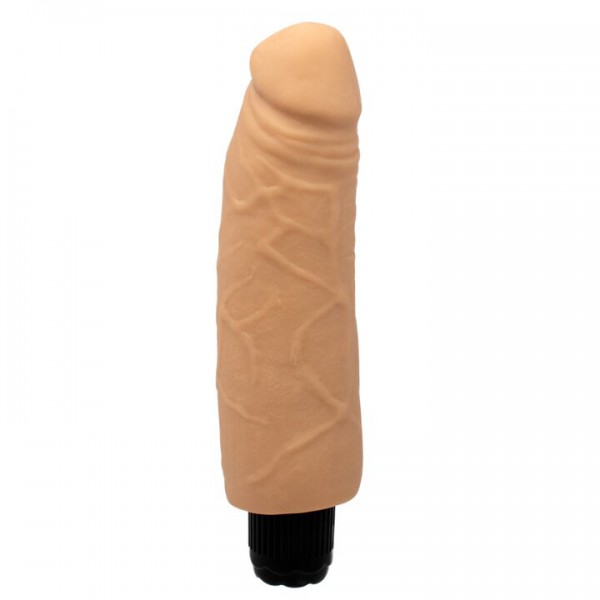 Mr Girthy Vibrating Realistic Dildo - 9.5 Inch