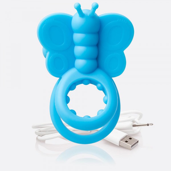 Charged Monarch Silicone Wearable Vibrating Cock Ring by Screaming O — image 4 of 4