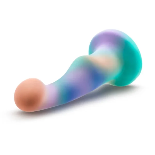 Avant Opal Dreams Aqua Silicone Suction Cup Dildo by Blush