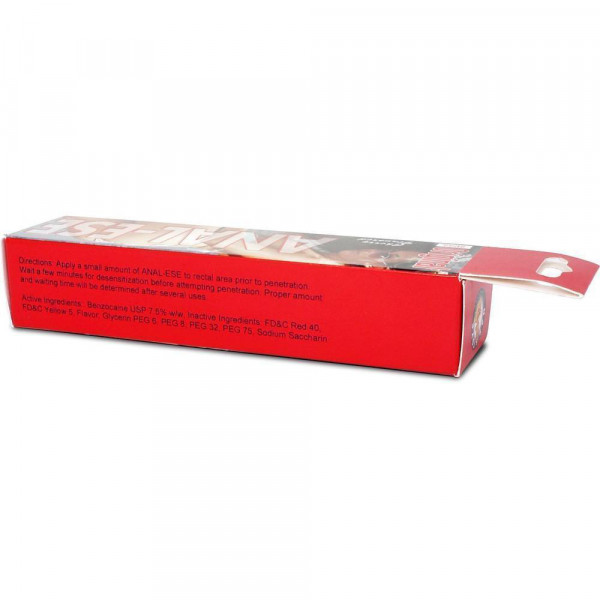 Anal-Ese Cherry - Numbing Anal Lubricant | 1.5oz (45ml)
