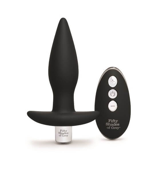 Fifty Shades of Grey Relentless Vibrations Remote Control Butt Plug