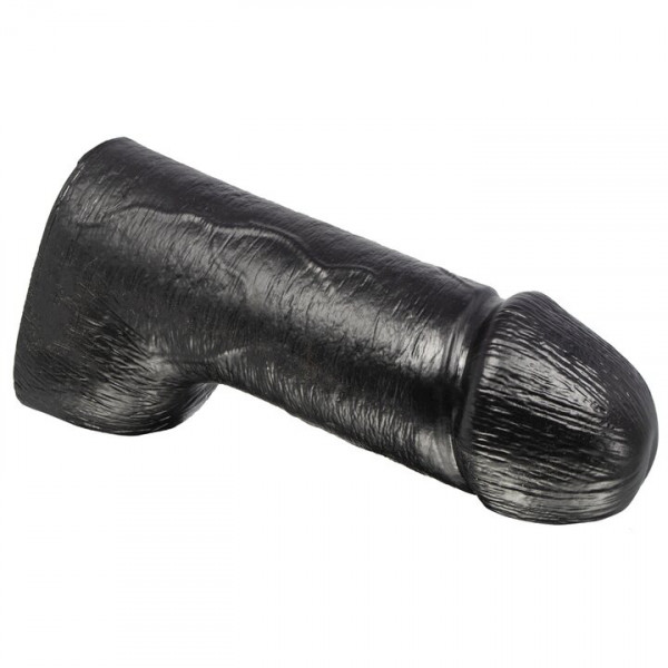 The Goliath Monster Black Ballsy Dildo - 11.5 Inch