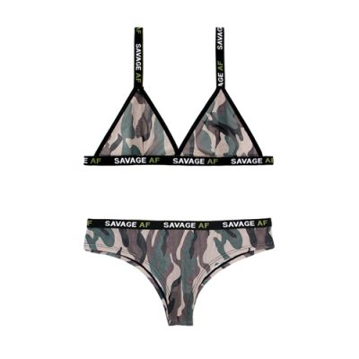 Savage AF Bralette Panty L XL