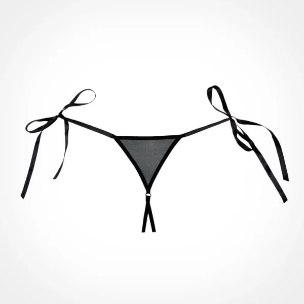 Adore - Crotchless Scalloped Lace Lolita Panty