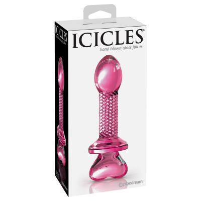 4 Love Heart Glass Butt Plug