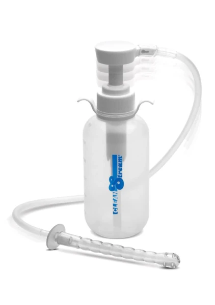 Pump Action Enema Bottle With Nozzle