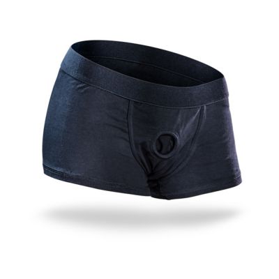 Temptasia Panty Harness Shorts X Large Black