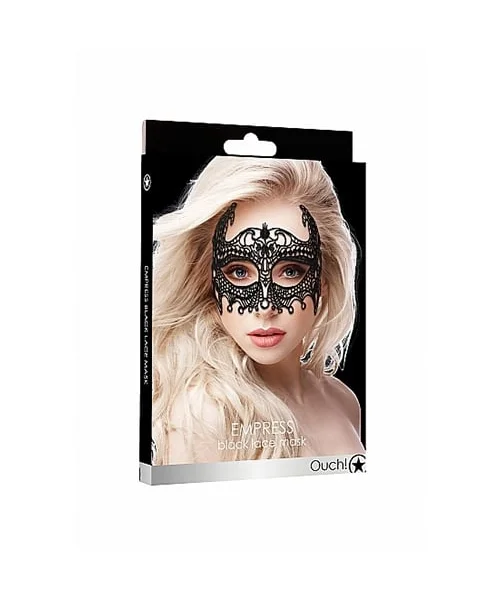 Empress Black Lace Mask