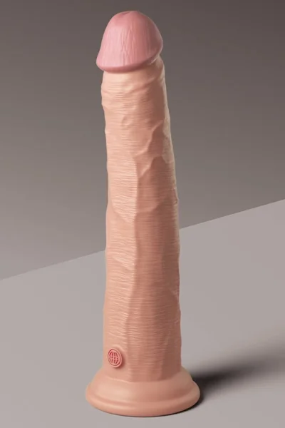 Pipedream King Cock Elite Dual Density 10" Silicone Dildo