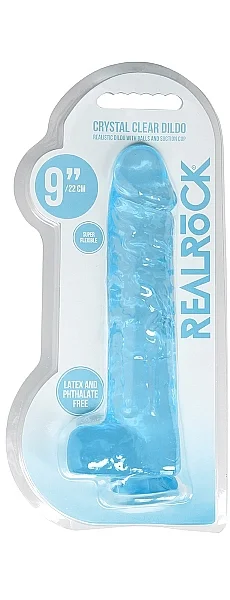9" Realistic Cock + Balls