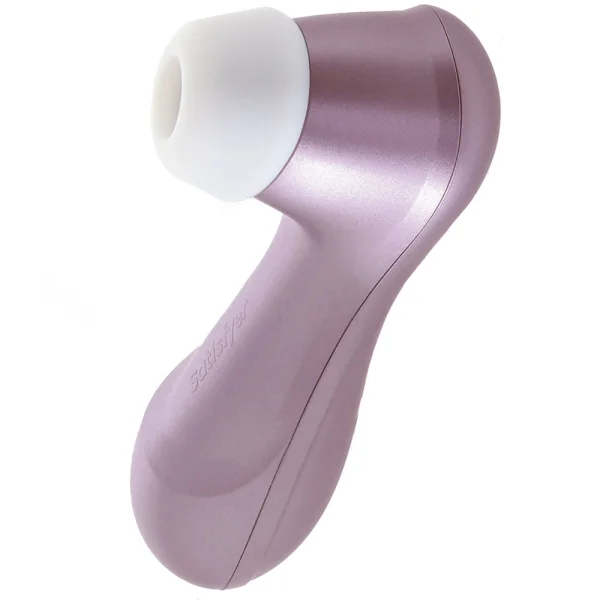 Satisfyer Pro 2 Pressure Wave Rechargeable Waterproof Silicone Clitoral Stimulator - Purple