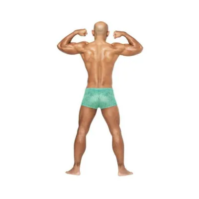 Men s Clothing Male Power Caribbean Crush Mini Short Mint L
