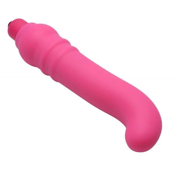Pink Curve Silicone G-spot Vibe